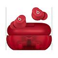 solo buds auricolari wireless transparent red