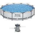 steel pro max 56416 piscina rotonda per 5-6 persone