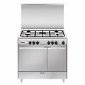 s. p. a. glem cucina forno a gas ur965vi inox