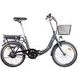 Smartway F3d3scg Bicicletta Elettrica Grigio Acciaio Taglia Unica 50 8 Cm 20 22 