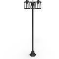 lampione da giardino kelsey h 195 cm nero ip44