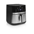 - friggitrice ad aria aerofryer 7l dualheat-nero / plastica / acciaio