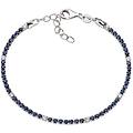 bracciale tennis donna argento 925 gioiello bt7bbbl16