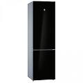 frigorifero 3kfd765ni combi d cristallo nero