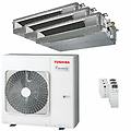 condizionatore canalizzabile u2 trial split 9000+9000+22000 btu inverter a+++ unità esterna 7