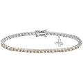 bracciale tennis donna argento 925 gioiello tennis bra 170 m16