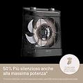 4028a termoventilatore con termostato 2100 w