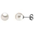 orecchini donna perla in oro bianco 803321708052