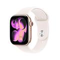 APPLE - watch series 11 gps 46mm alluminio-oro rosa band rosa fard m/l