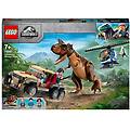 jurassic world carnotaurus dinosaur chase