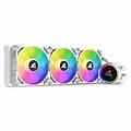 s90 rgb aio raffreddamento ad acqua bianco tipo 360