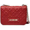 - borsa donna love a spalla / tracolla in ecopelle trapuntata rosso b23mo130 jc4000 media
