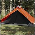- tenda da campeggio tipi 1 persona arancione impermeabile