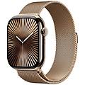 Apple Watch Series 10 Gps Cellular 46mm Titanio Oro Loop Milanese Oro M L