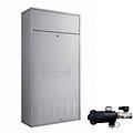 caldaia a condensazione genus one kairos in 25 metano/gpl completa di kit fumi classe a con