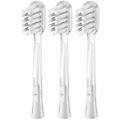 3 testine di ricambio per spazzolino elettrico bianche 95x20x20 mm 33 g