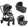 trio passeggino valora ramble xl e i-level pro ebony ebony
