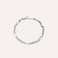 bracciale silver shine argento rodiato cubic zirconia collezione silver shine bianco