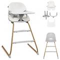Lionelo Seggiolone Pappa Evolutivo 2 In 1 Dalia Grey Stone Natural