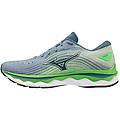 scarpe da running wave sky 6 blu grigio e verde