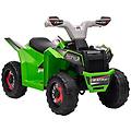 - quad per bambini 18-36 mesi in pp e metallo velocità max 2. 5 km /h 70x41. 5x48. 5 cm verde