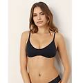 bralette costume nera senza ferretto coppe estraibili essentials / nero / 1 nero