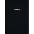 t-shirt slim con stampa lucida sul davanti jet black uomo extra large