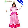 - costume principessa rosa ''taglia s 5/6 anni'' vestito carnevale principesse