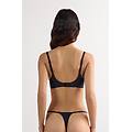 reggiseno balconcino irina in microfibra donna nero taglia 3c