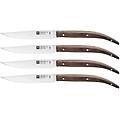 steak-sets set da bistecca liscio 4-pz. marrone