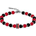 bracciale uomo gioielli milan b-mb007upr