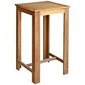- tavolo da bar in legno massello di acacia 60x60x105 cm
