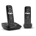 telefono as690a duo nero wireless duo con segreteria e schermo 2