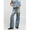 jeans wide leg multitasche we are