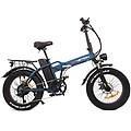 bicicletta elettrica at20 motore 750w batteria 48v 15ah 20 pieghevole blu
