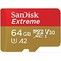 scheda di memoria extreme a2 64gb + ada