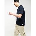 t-shirt girocollo in jersey sartoriale