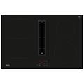 - piano cottura v58nbs1l0 a induzione 4 zone cottura da 80 cm cappa aspirante colore nero