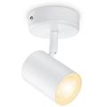 plafoniera intelligente superslim 14 w led wi-fi bluetooth bianco metallo
