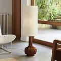lampada da terra jimmy altezza 121 cm ceramica/tessuto