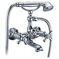 homegarden miscelatore rubinetto vasca in ottone cromato bagno