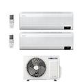 climatizzatore condizionatore inverter dual split windfree avant 9000+9000 con aj040txj r-32 classe