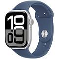 smartwatch watch series 10 gps 46 mm blu s/m oled 64 gb wi-fi gps