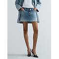 minigonna in denim
