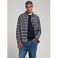 camicia in flanella con fantasia check