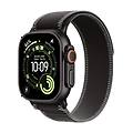 - watch ultra 3 gps + cellular 49mm titanio nero-trail loop nero/cenere m/l