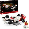 10330 icons mclaren mp4/4 e ayrton senna modellino di auto da corsa con minifigure replica iconica