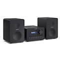 xl-b520d(bk) hi-fi micro system estereo con radio dab dab+ fm con sintonizzatore dab+/fm e streaming