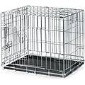 set gabbia per cani friends on tour + cuscino per trasportini gabbia l 64 x p 48 x h 54 cm + cuscino