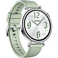 watch gt 4 bluetooth gps nfc 41mm amoled silver green resistenza acqua 5atm spo2